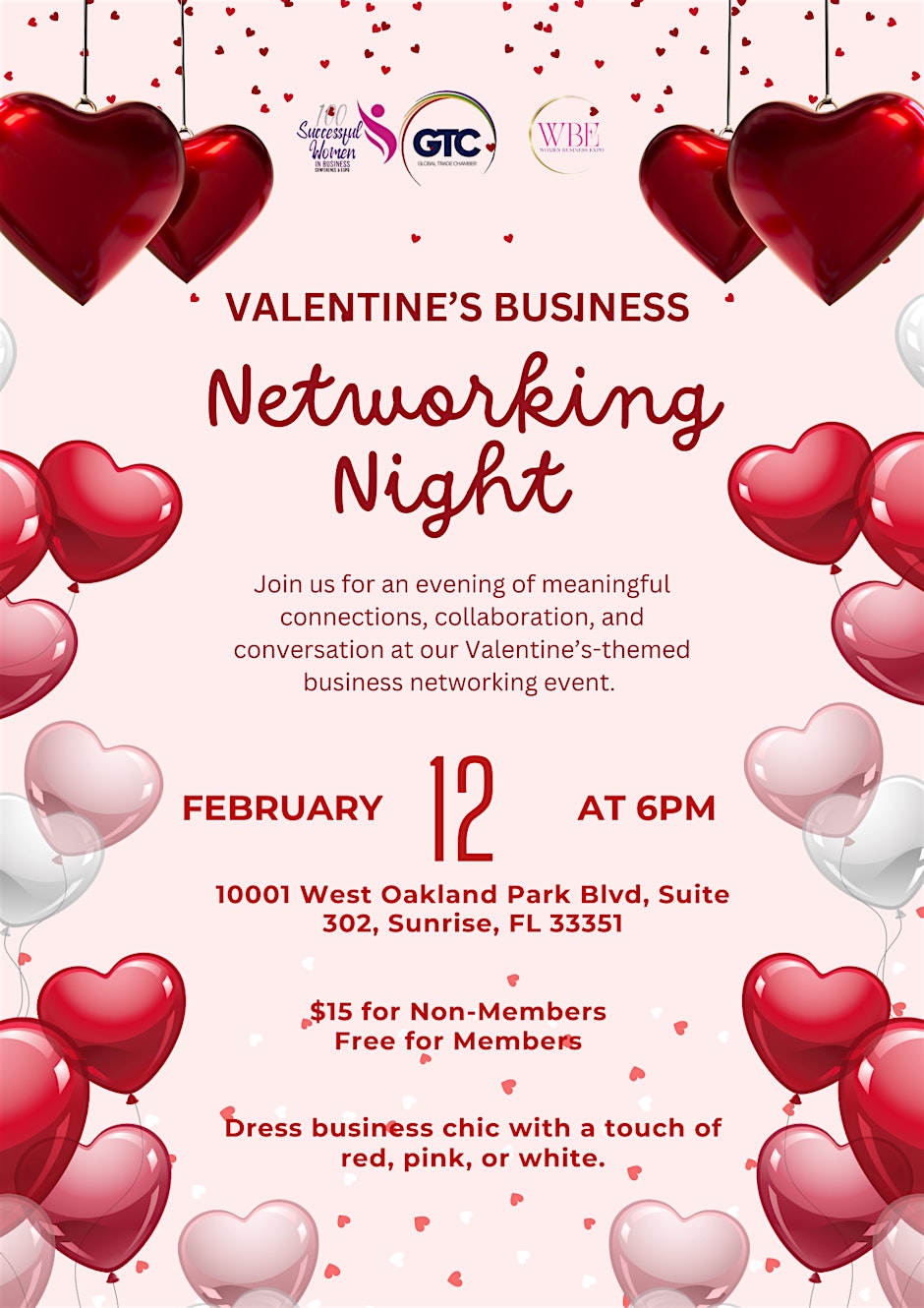 Valentine’s Business Networking Night