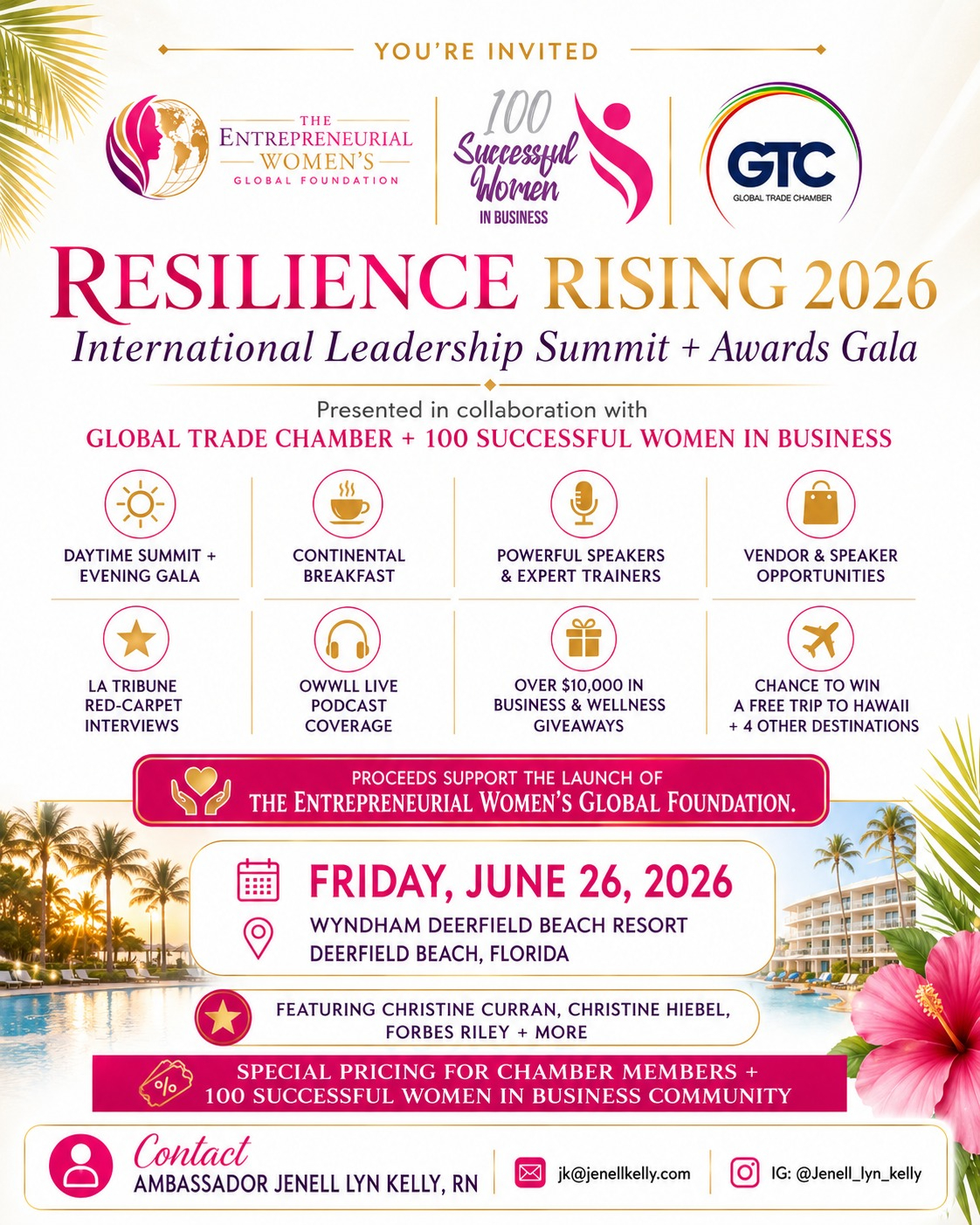 Resilience Rising international leadership summit